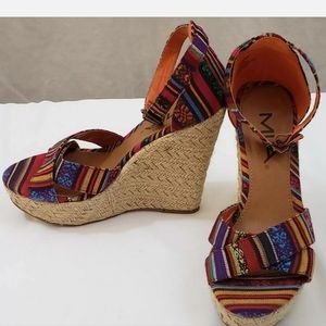 Mia Silvia Wedge Espadrilles
